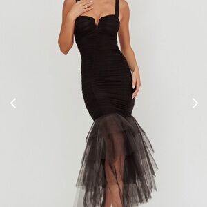 Elegant Black Evening Dress